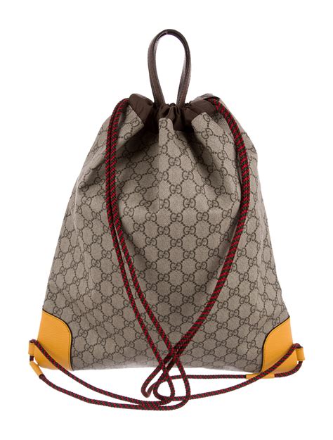 gucci string backpack|gucci backpacks bootleg.